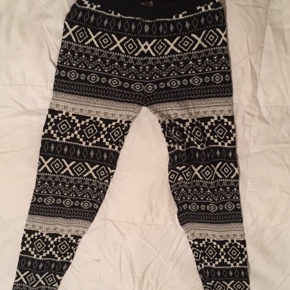 Knit leggings